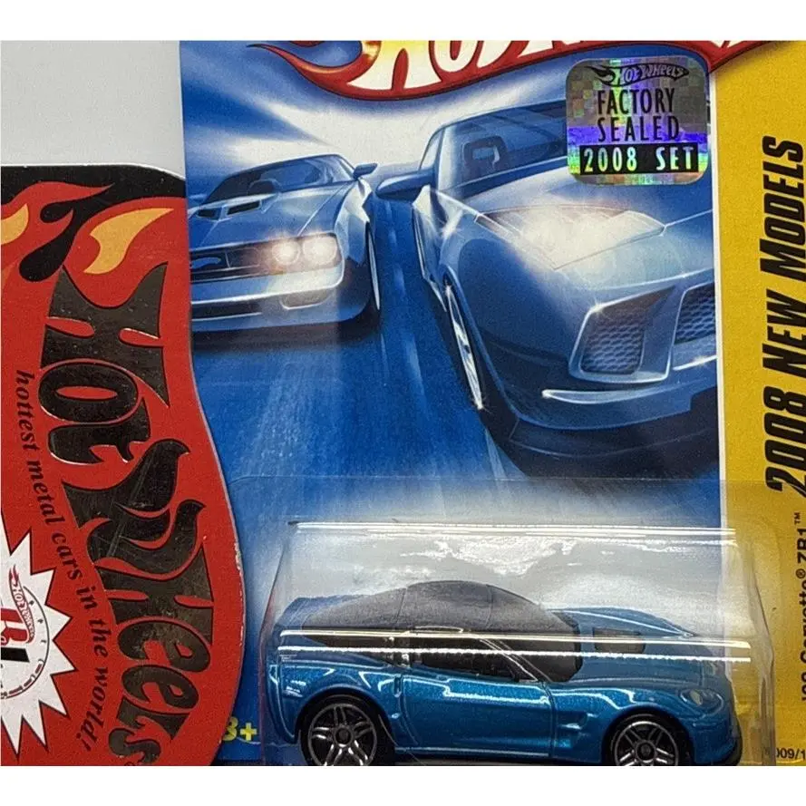 2008 Hot Wheels Models 9/40 ‘09 Corvette ZR1 Blue Variant FS