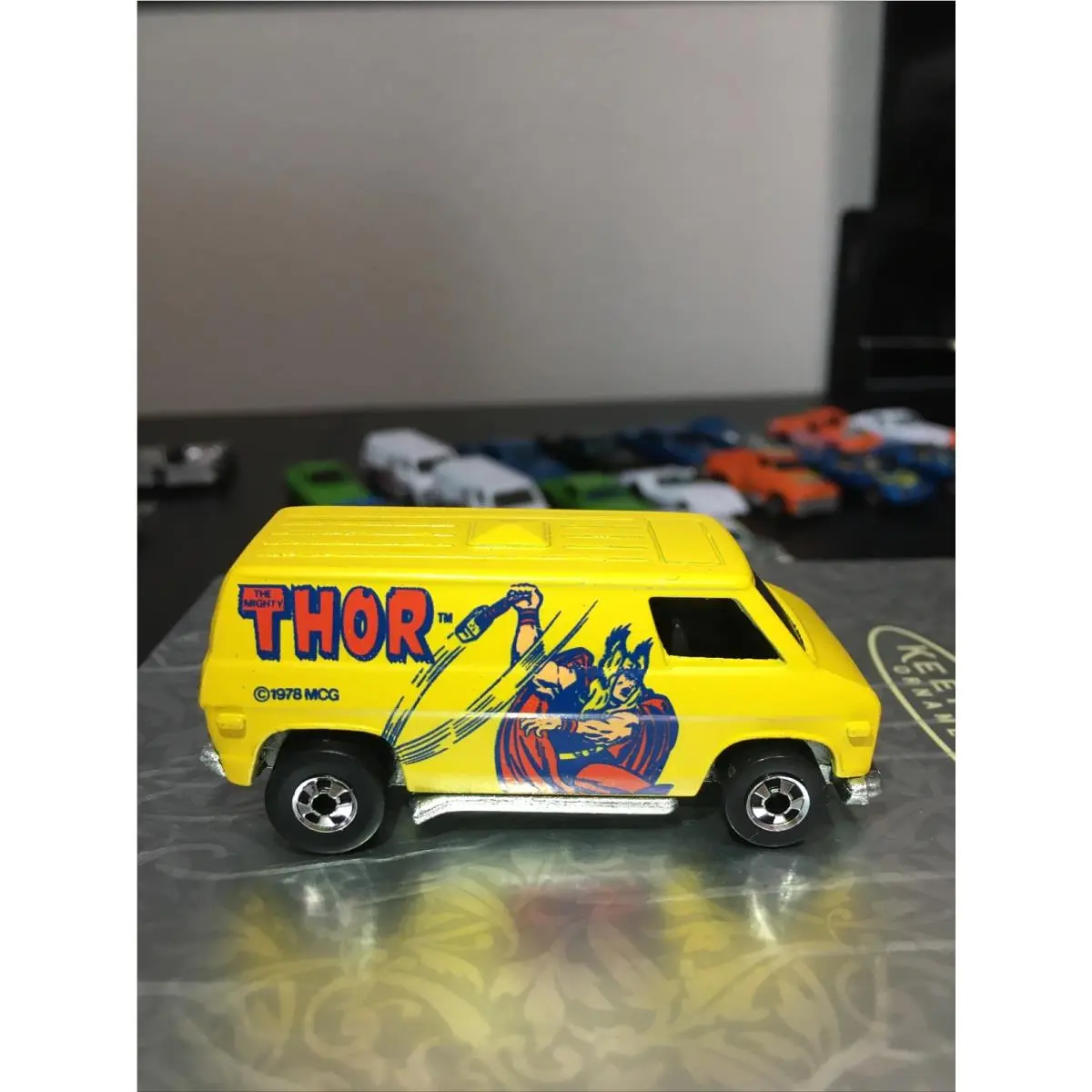 1977 Hot Wheels Thor Super Van The Heroes Mint Yellow