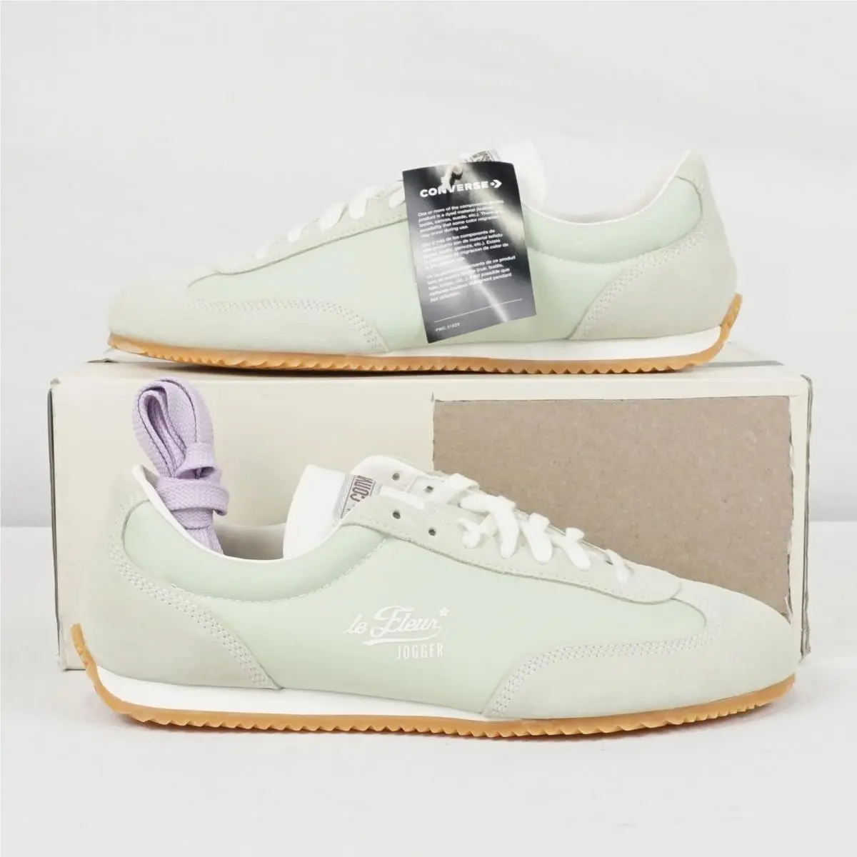 Converse X Golf Le Fleur 1908 Jogger Sneaker in Mint Womens 11/Mens 9.5 A16260C