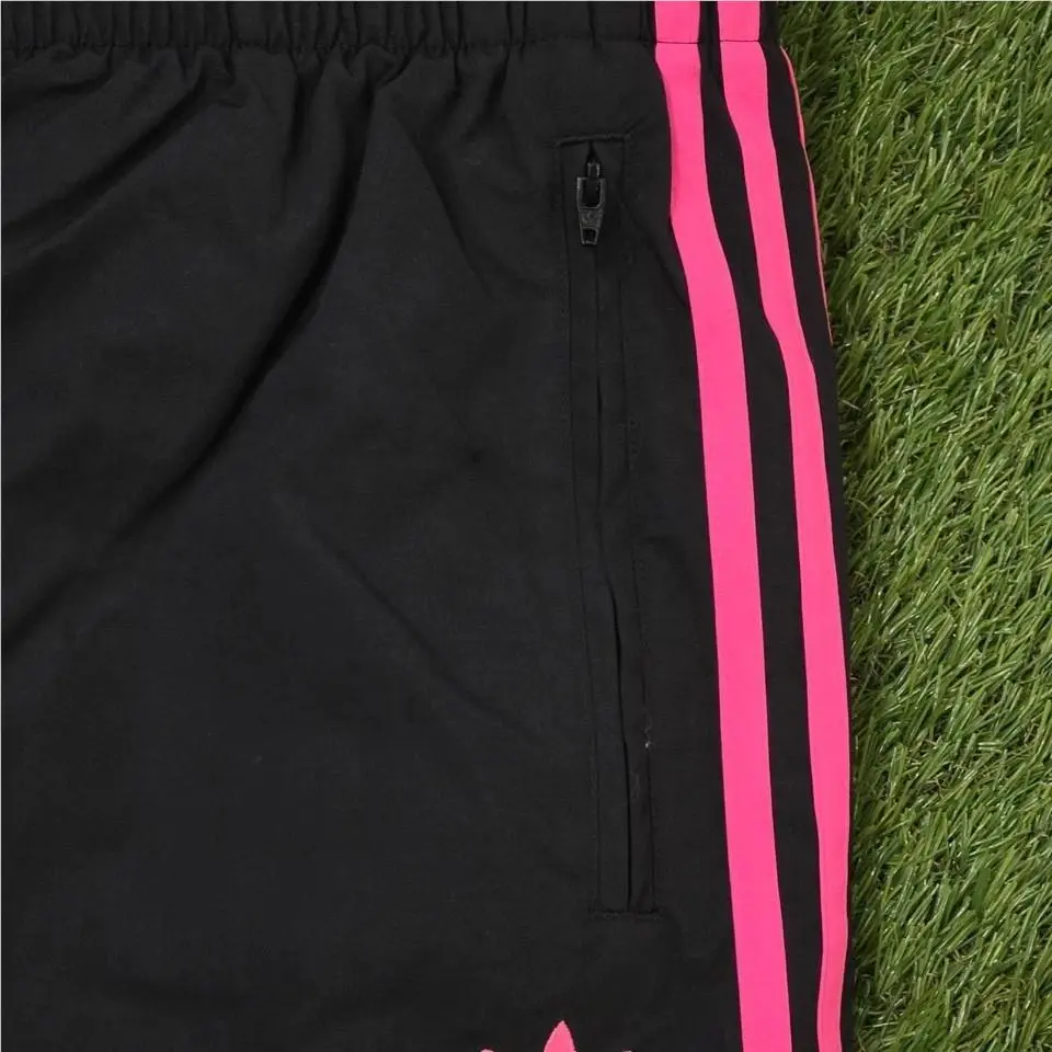 Adidas clothing - Adidas TAdidas Adicolor Baggy Fit Firebird Track Pants - JY1338 - Black Pink 12