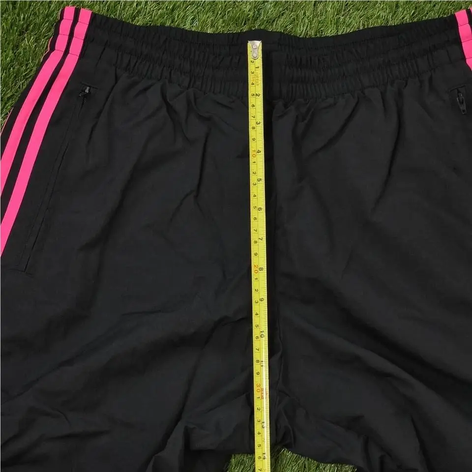 Adidas clothing - Adidas TAdidas Adicolor Baggy Fit Firebird Track Pants - JY1338 - Black Pink 5