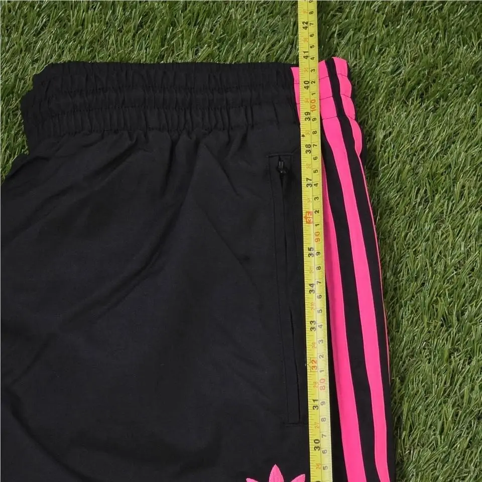 Adidas clothing - Adidas TAdidas Adicolor Baggy Fit Firebird Track Pants - JY1338 - Black Pink 6