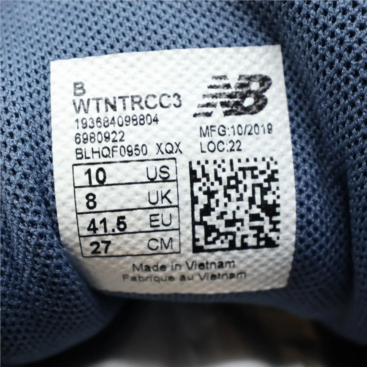 New Balance shoes - Nitrel v3 - Nitrel - Blue 11