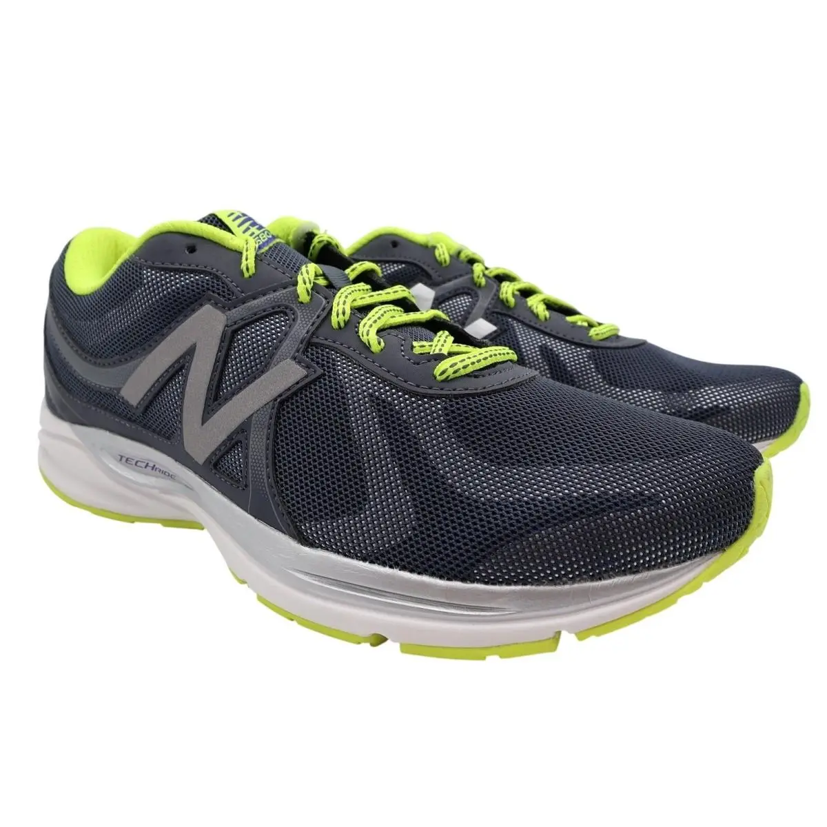 New Balance 580 v5 Women`s Running Shoes 10 Grey Yellow Mesh W580LG5