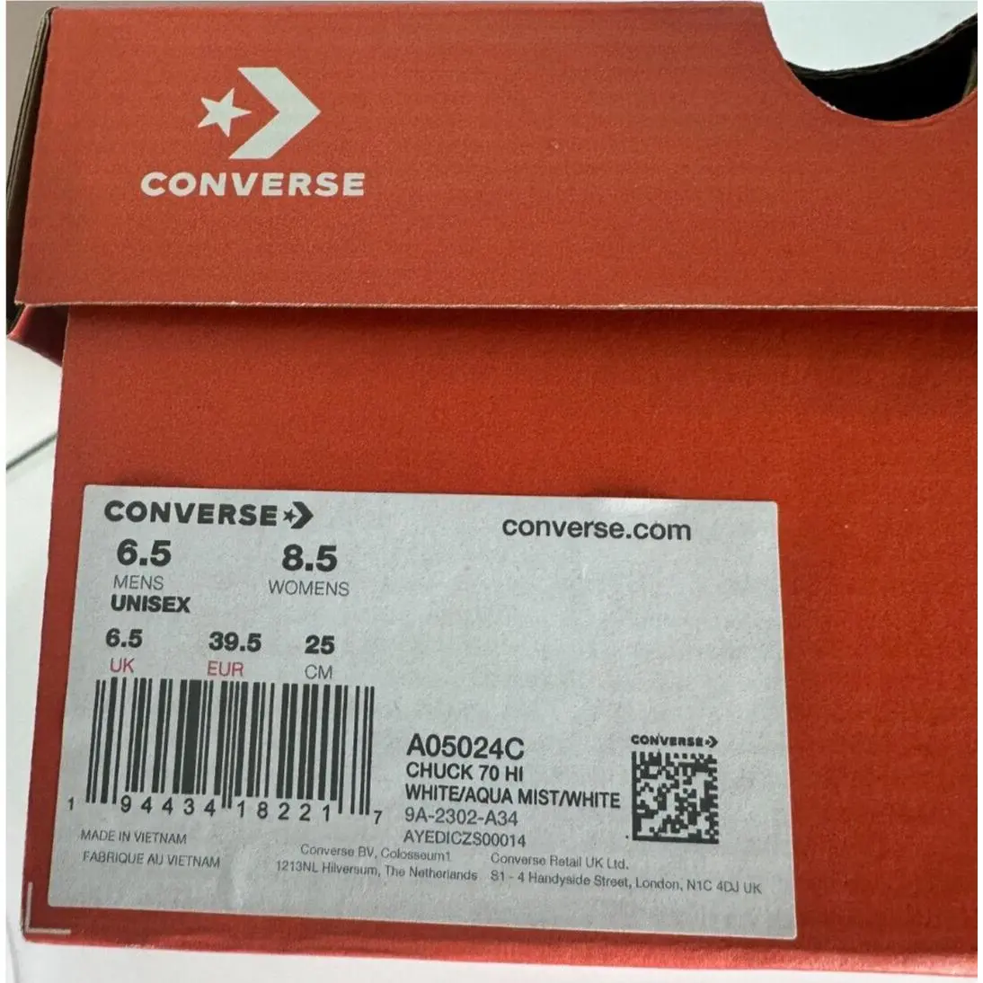Converse shoes - Converse Chuck 70 - Chuck - A05024C - White 5