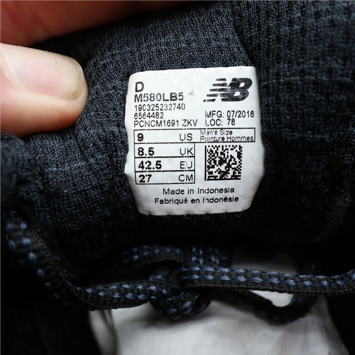 New Balance shoes - New Balance 580v5 - Black 4