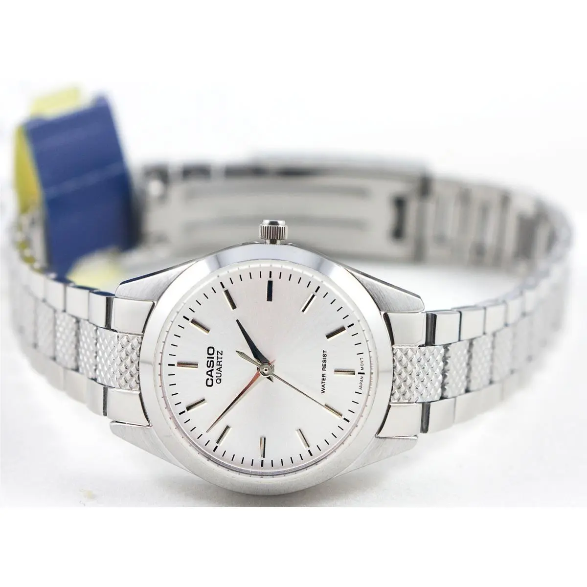Casio LTP1274D-7A Ladies Silver Analog Dress Watch Stainless Steel Band
