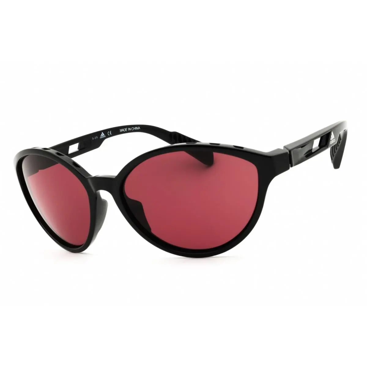 ADSP12-01Y-61 Sunglasses Frame Size 61mm 125mm 16mm Black Women by Adidas