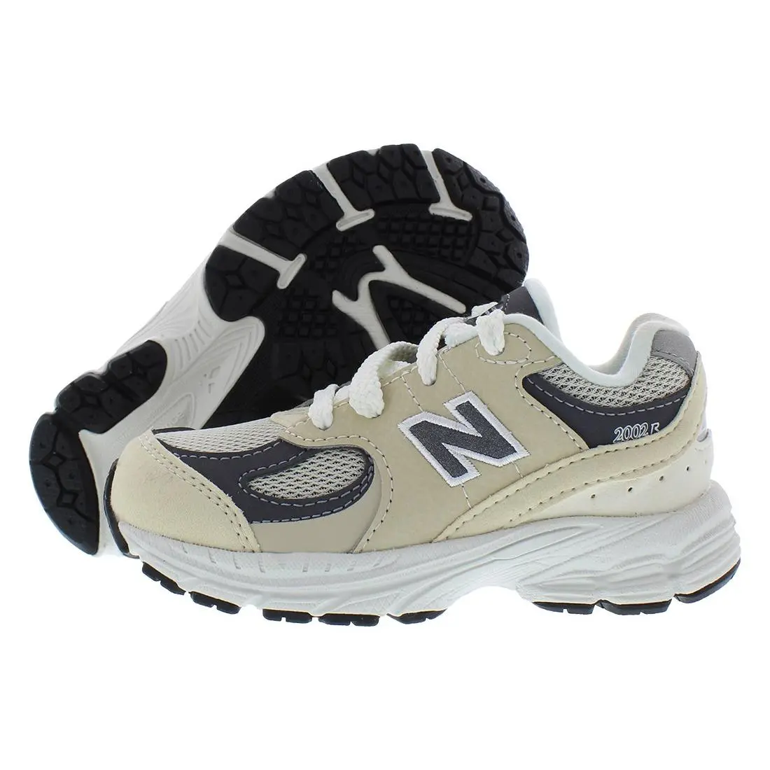 New Balance 2002 Bungee Infant/toddler Shoes Size 6 Color: Beige/grey