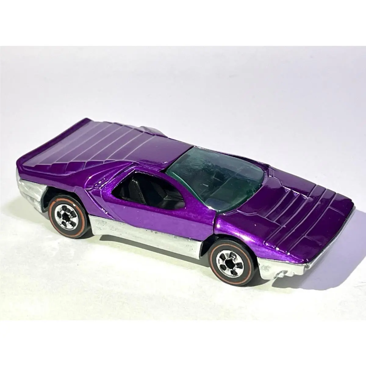 Hot Wheels Redline Carabo 1970 Custom Restored IN Spectraflame Purple