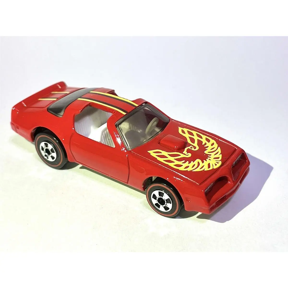 ⬜ Custom Made Hot Wheels Hot Bird Rare Ferrari Red Paint Redline Hotbird