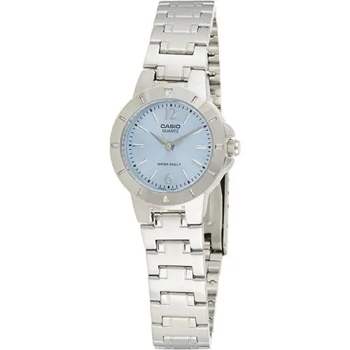 Women`s LTP-1177A-2A Light Blue Analog Quartz Watch by Casio