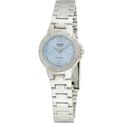 Women`s LTP-1177A-2A Light Blue Analog Quartz Watch by Casio