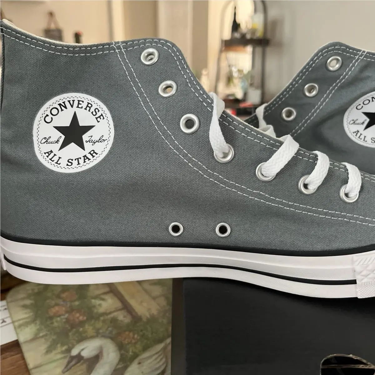 Converse shoes - Converse Chuck Taylor All Star High Top - Gray 0
