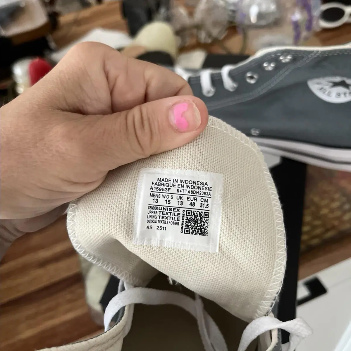 Converse shoes - Converse Chuck Taylor All Star High Top - Gray 4