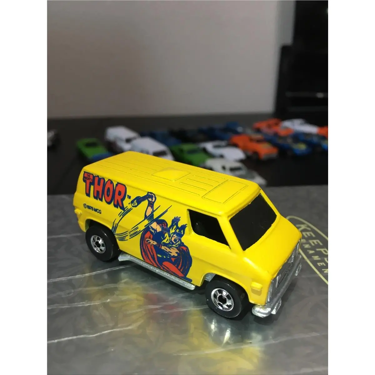 1977 Hot Wheels Thor Super Van The Heroes Mint Yellow