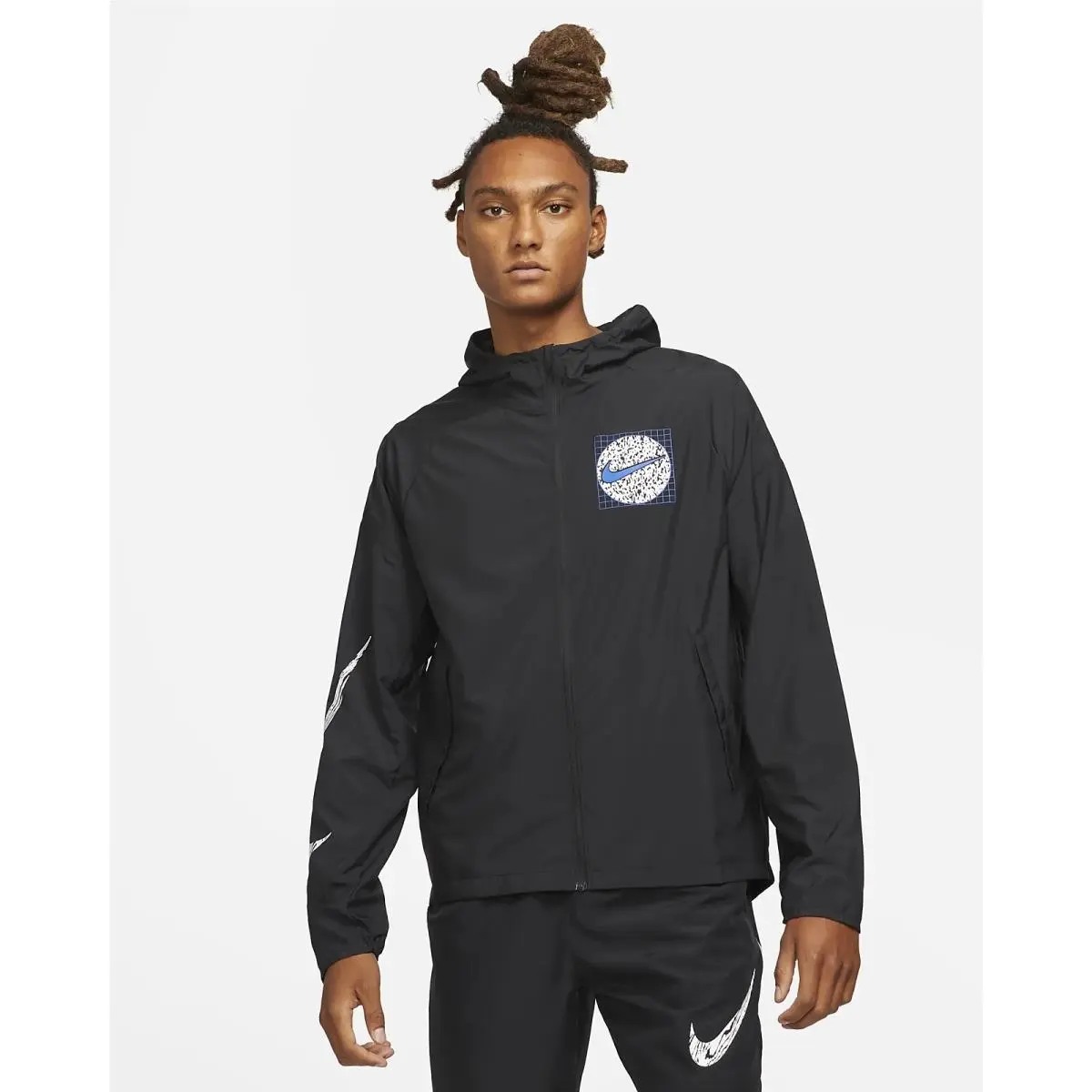 Nike Sportswear Wild Run Essential Shield Waterproof Jacket Men’s Size Large
