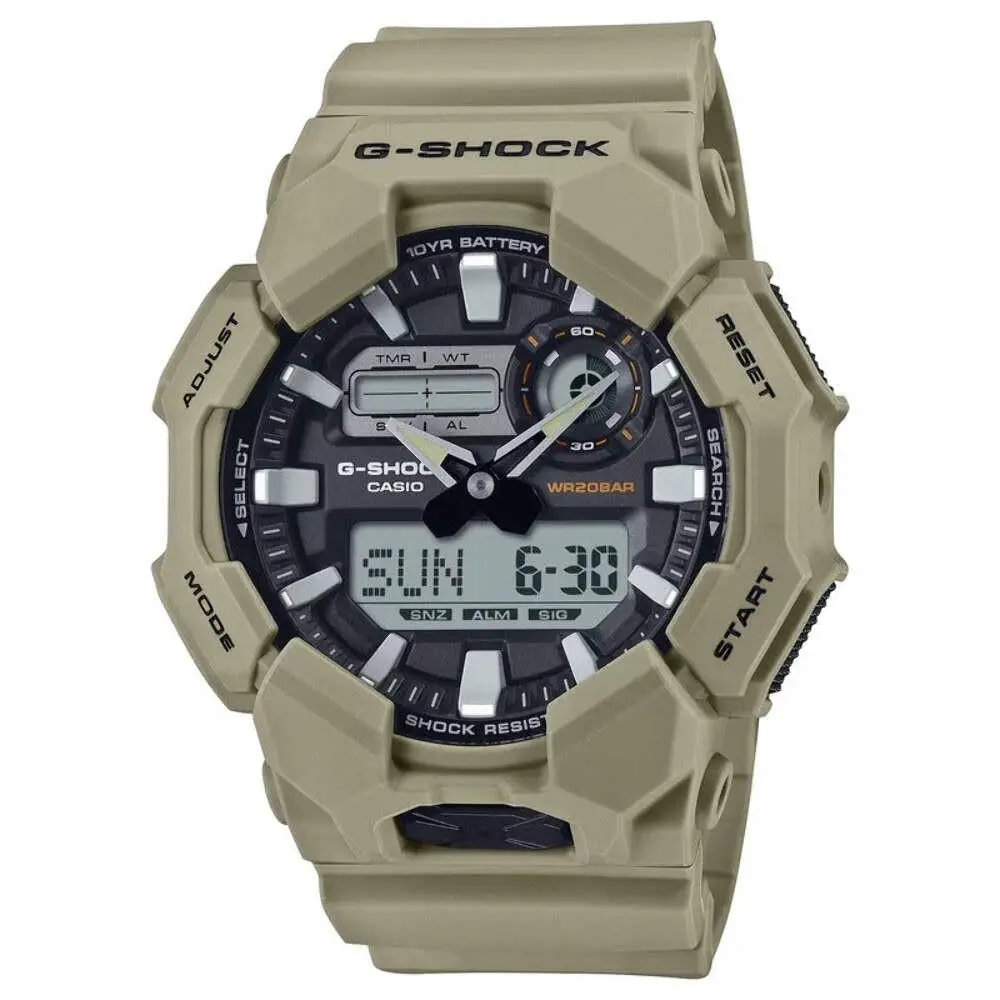 Analog-digital Black Dial Men G-shock Watch GA010-5A