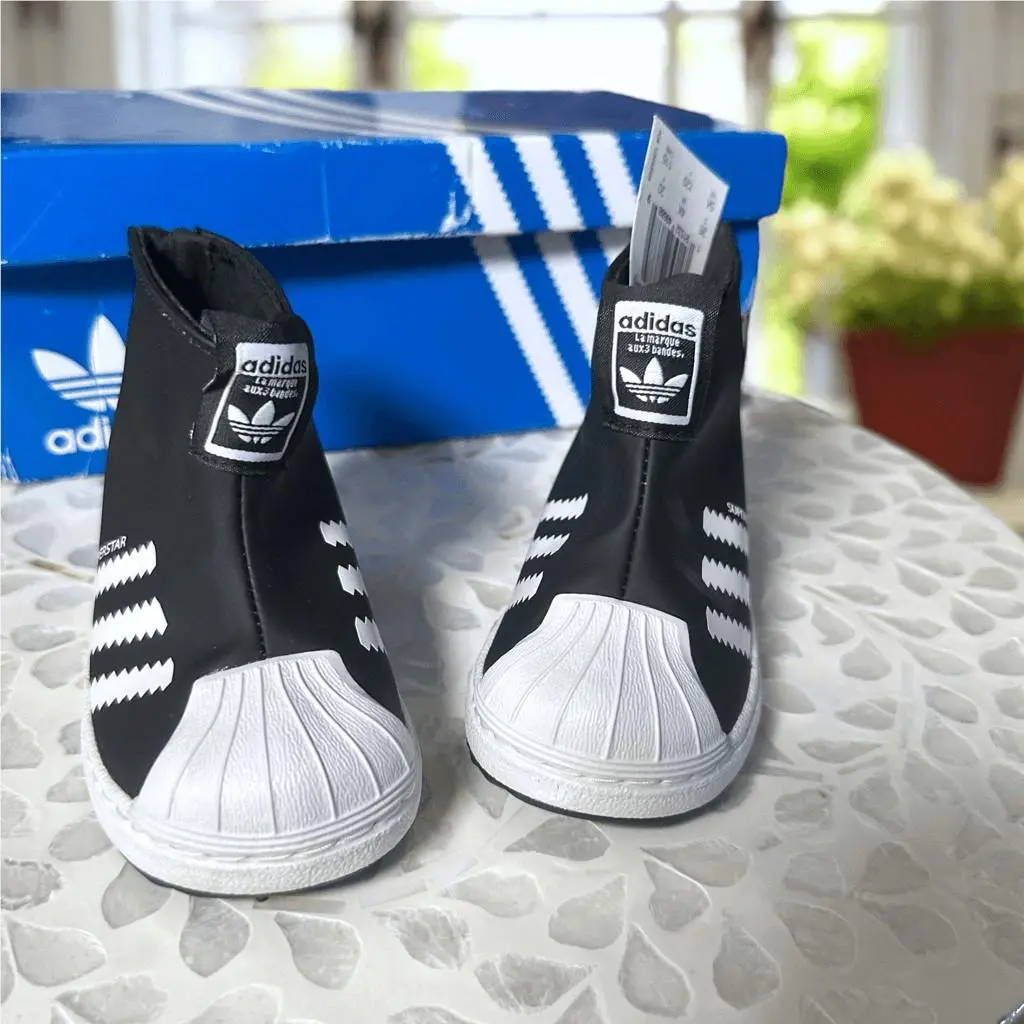 Adidas shoes - ADIDAS ORIGINALS SUPERSTAR 360 RAIN BOOTS - Black, Exterior: Multicolor 2