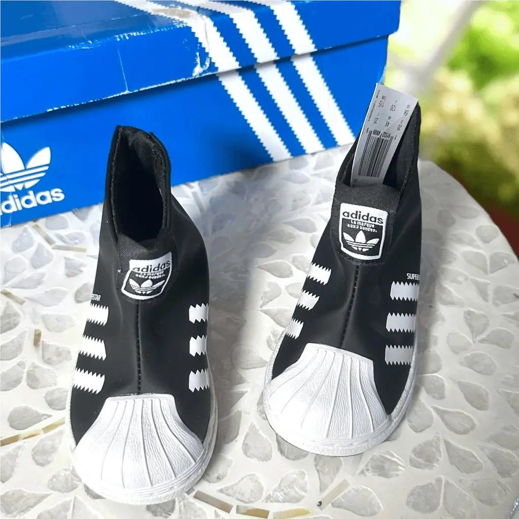 Adidas shoes - ADIDAS ORIGINALS SUPERSTAR 360 RAIN BOOTS - Black, Exterior: Multicolor 5
