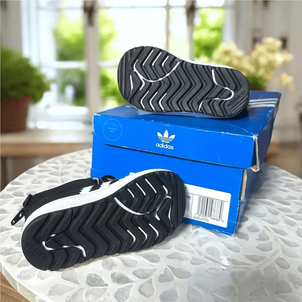 Adidas shoes - ADIDAS ORIGINALS SUPERSTAR 360 RAIN BOOTS - Black, Exterior: Multicolor 8