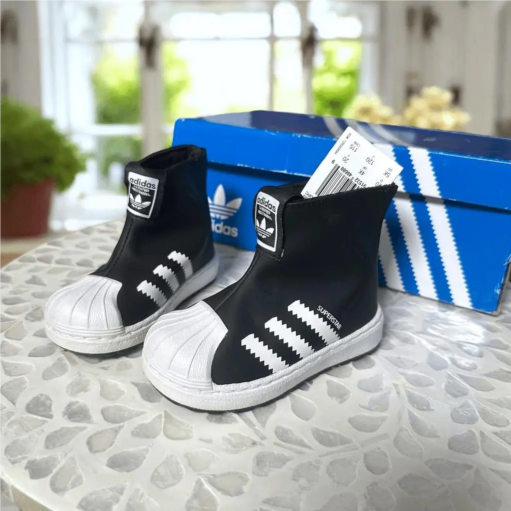 Adidas shoes - ADIDAS ORIGINALS SUPERSTAR 360 RAIN BOOTS - Black, Exterior: Multicolor 0