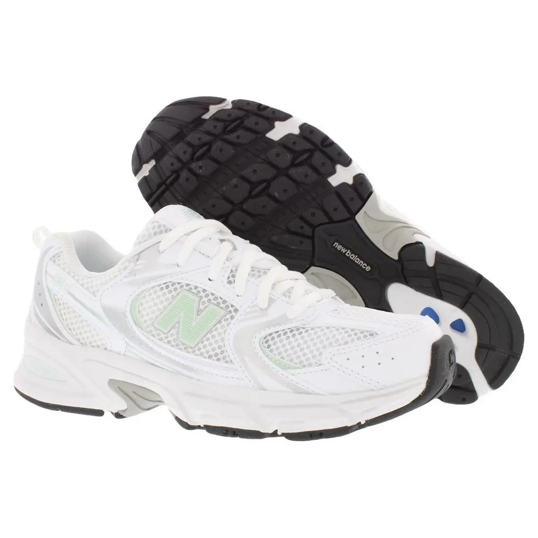 New Balance 530 GS Girls Shoes Size 6.5 Color: White/grey