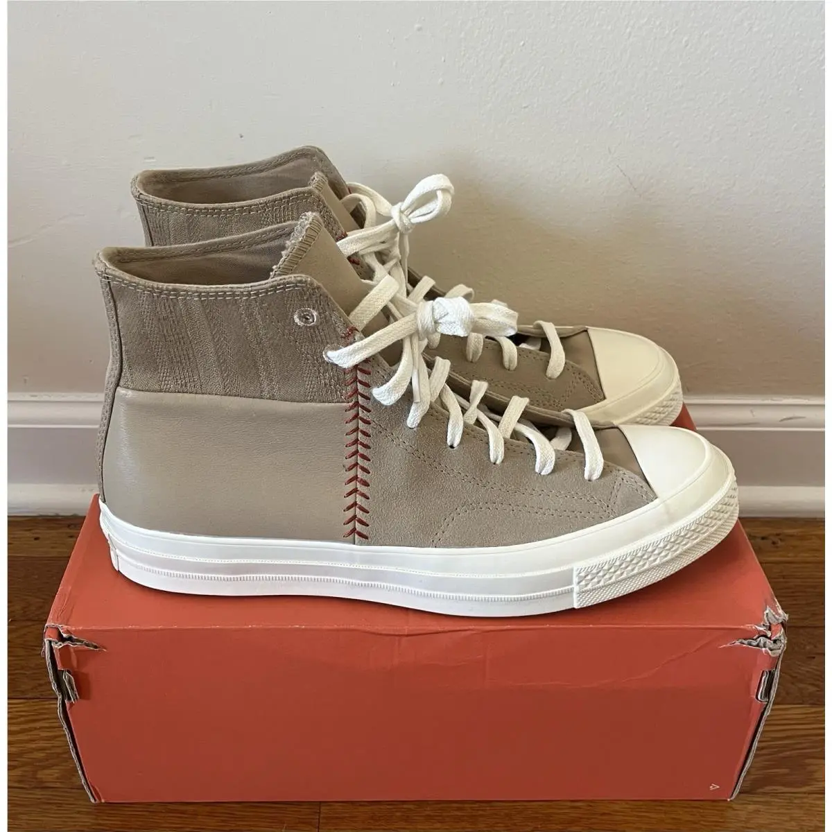 Converse Chuck 70 Crafted Mixed Material High `nomad Khaki` Men Size 10