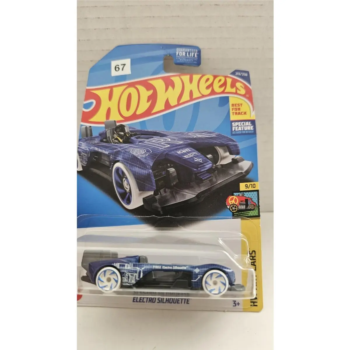 Hot Wheels HW Art Cars Electro Silhouette 9/10 Car Diecast 1:64 Scale Model Kit