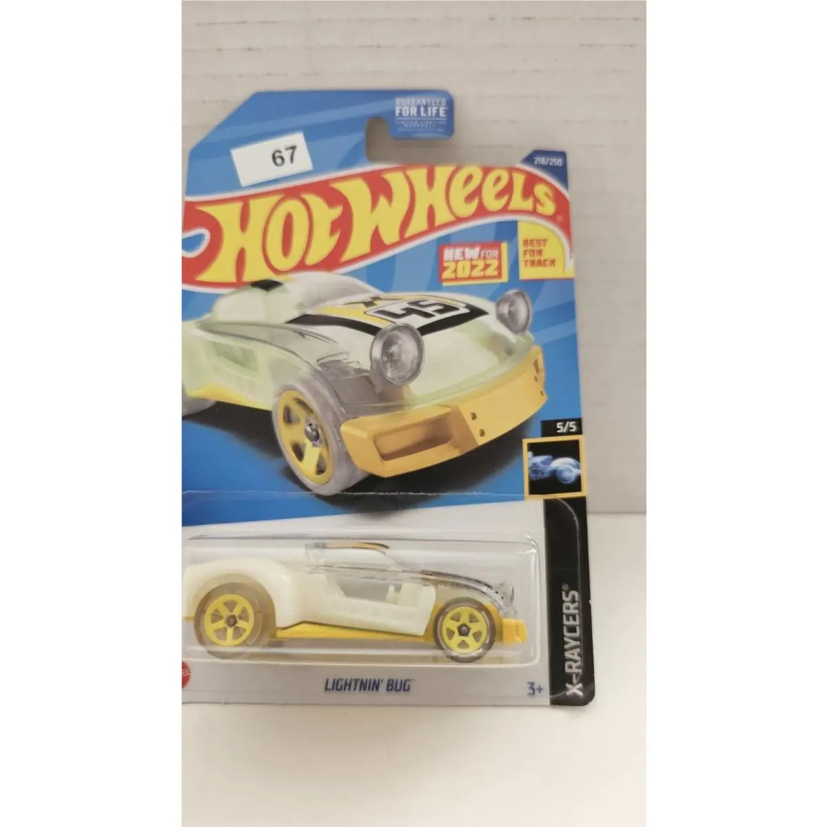 Hot Wheels HW X-raycers Lightnin` Bug 5/5 Car Diecast 1:64 Scale Model Kit