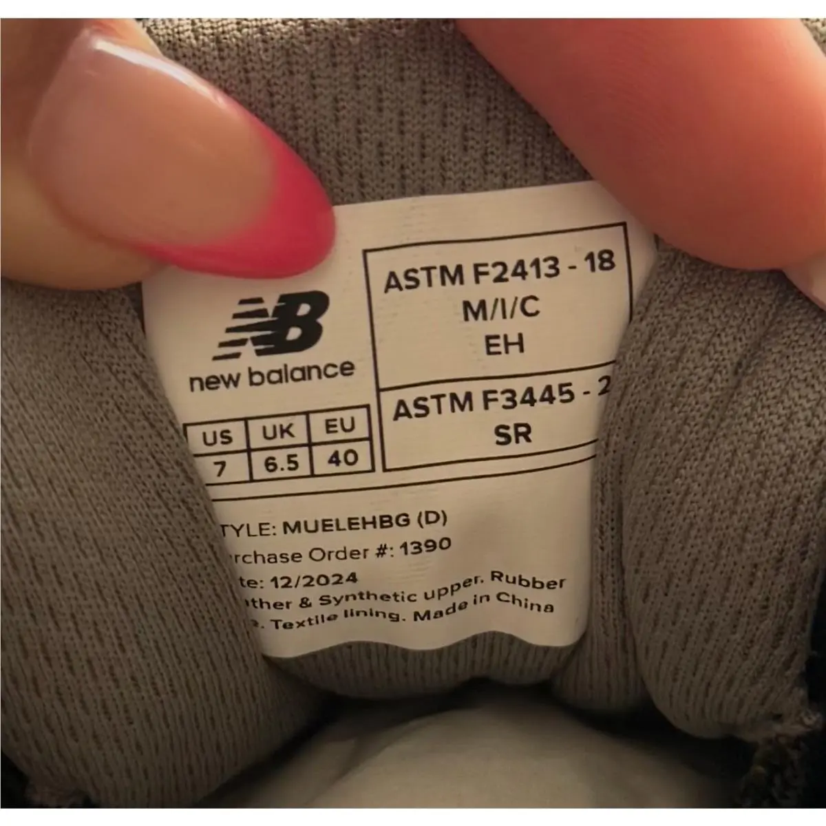 New Balance shoes - Black 11