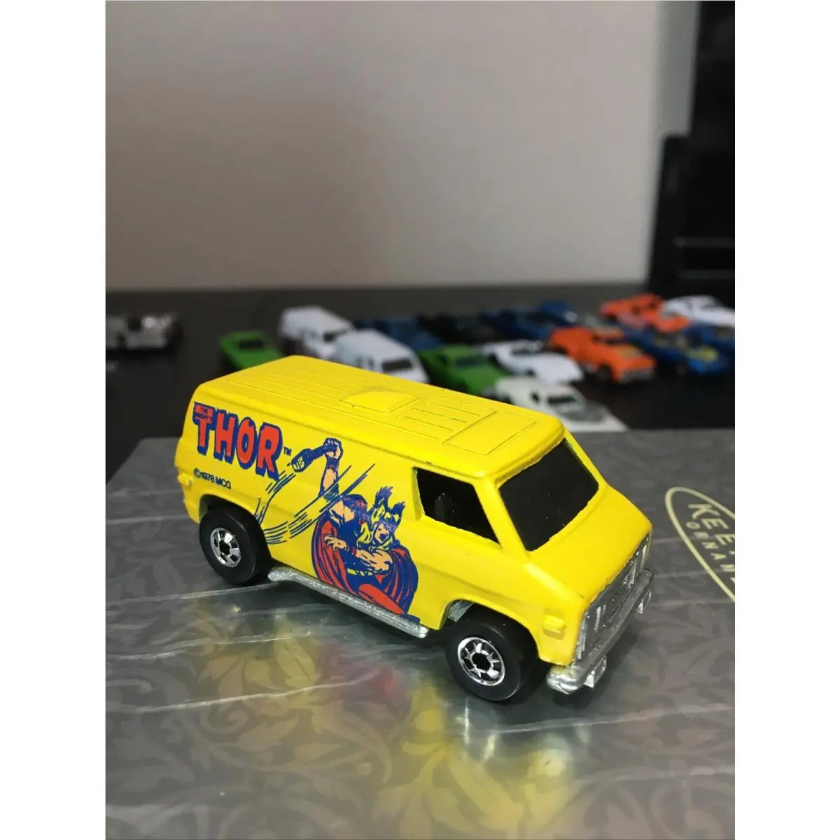 1977 Hot Wheels Thor Super Van The Heroes Mint Yellow