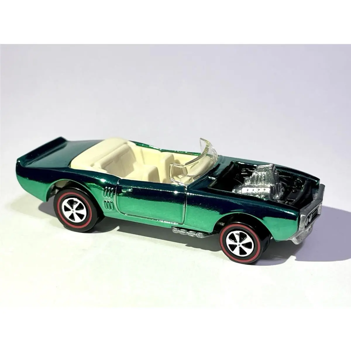 Hot Wheels Custom Made Light MY Firebird Fire Redline Spectraflame Green