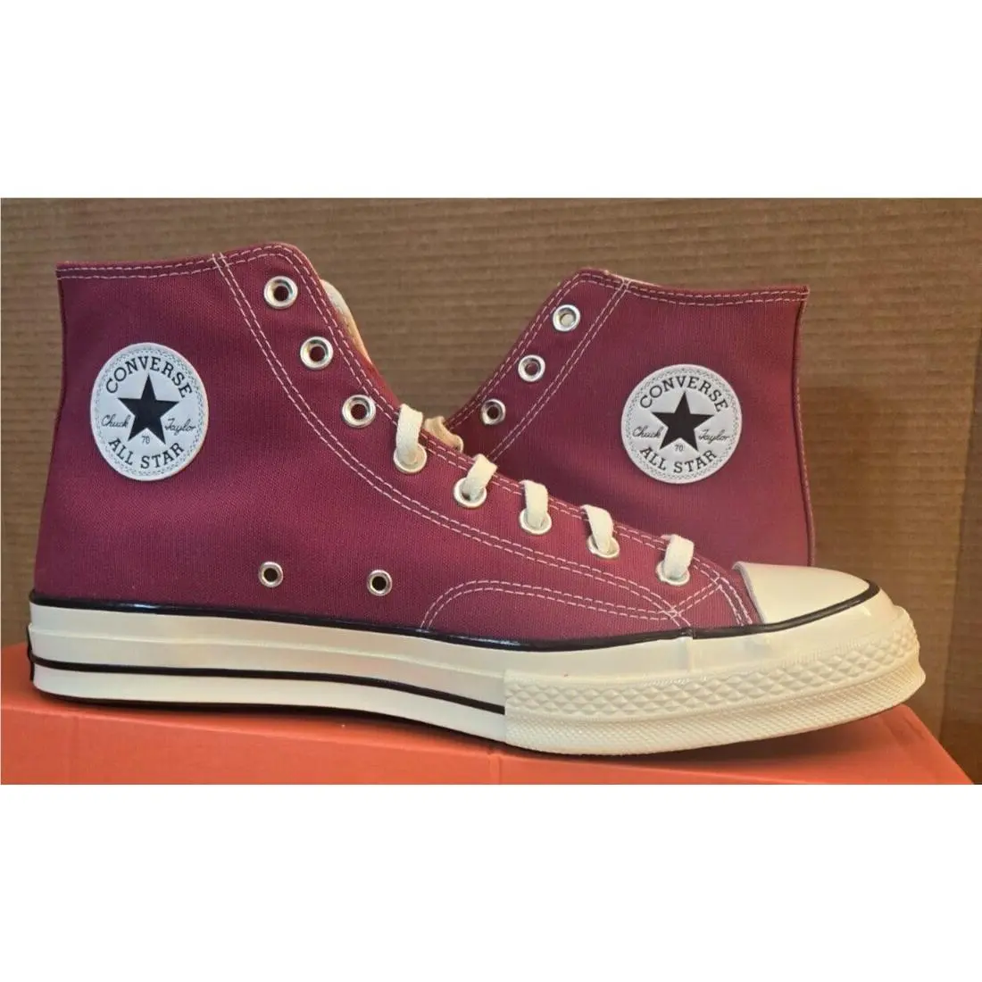 Converse Chuck 70 Recycled Canvas - HI Sz 10.5 Midnight Hibiscus/egret/black