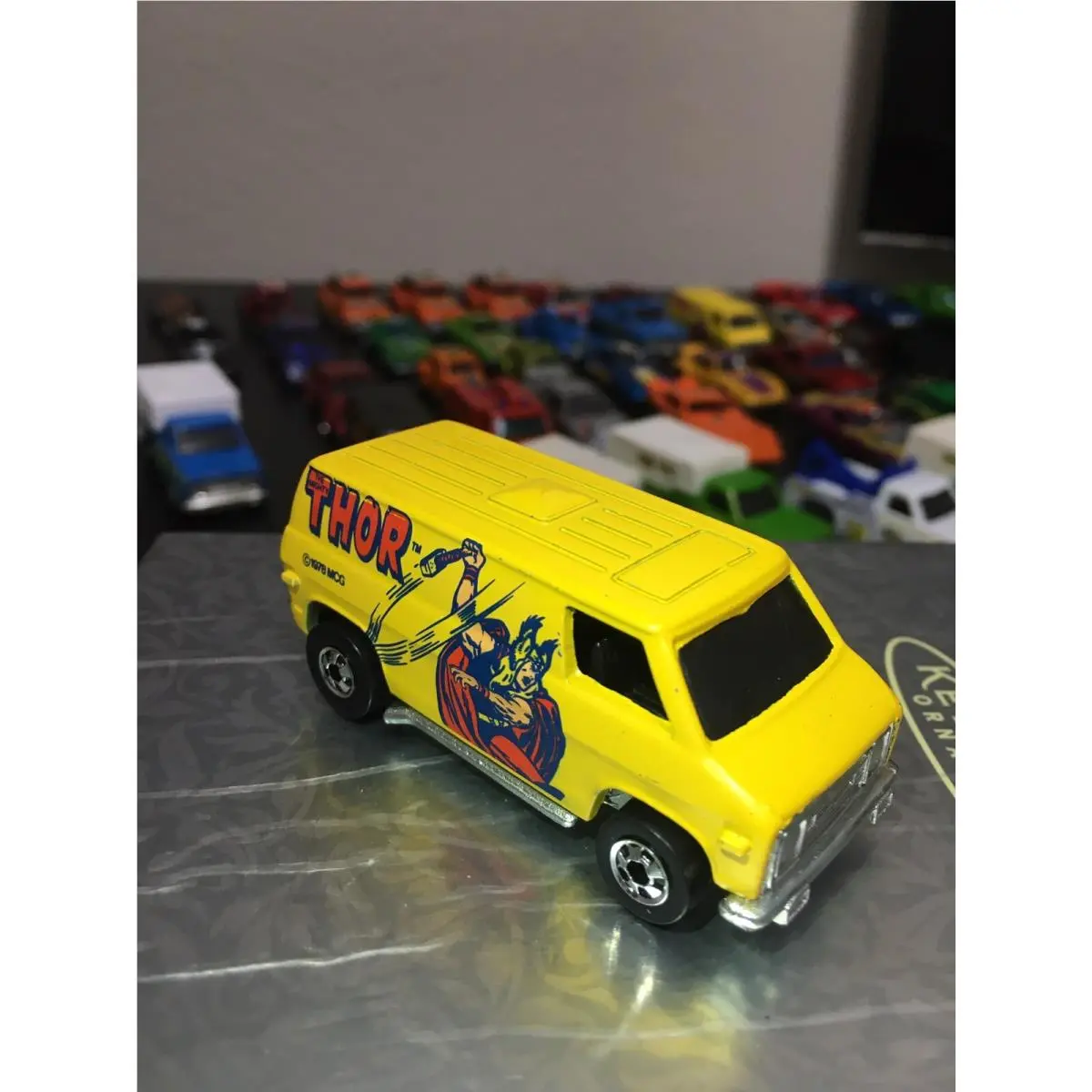 1977 Hot Wheels Thor Super Van The Heroes Mint Yellow