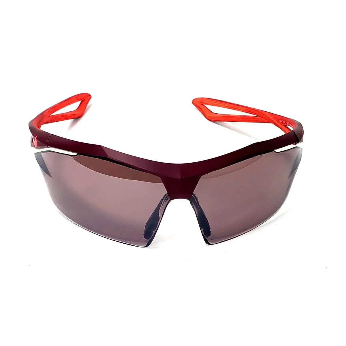 Nike Vaporwing E EV0944 600 Sunglasses Matte Team Red Speed Tint with Case