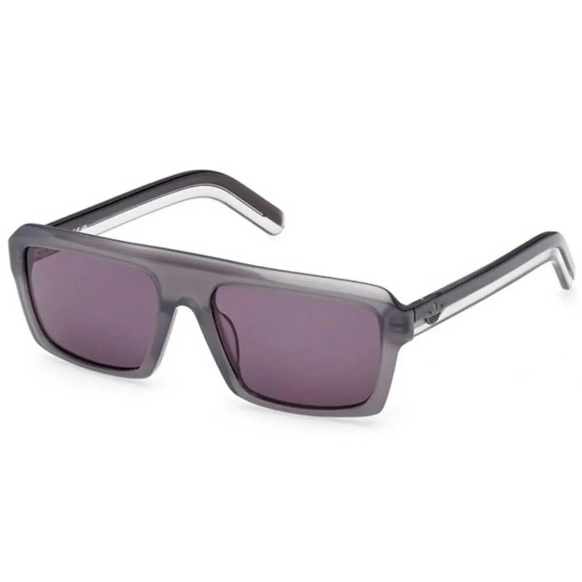 Adidas Unisex Sunglasses Grey/other Acetate Rectangular Shape Frame OR0133 5520A