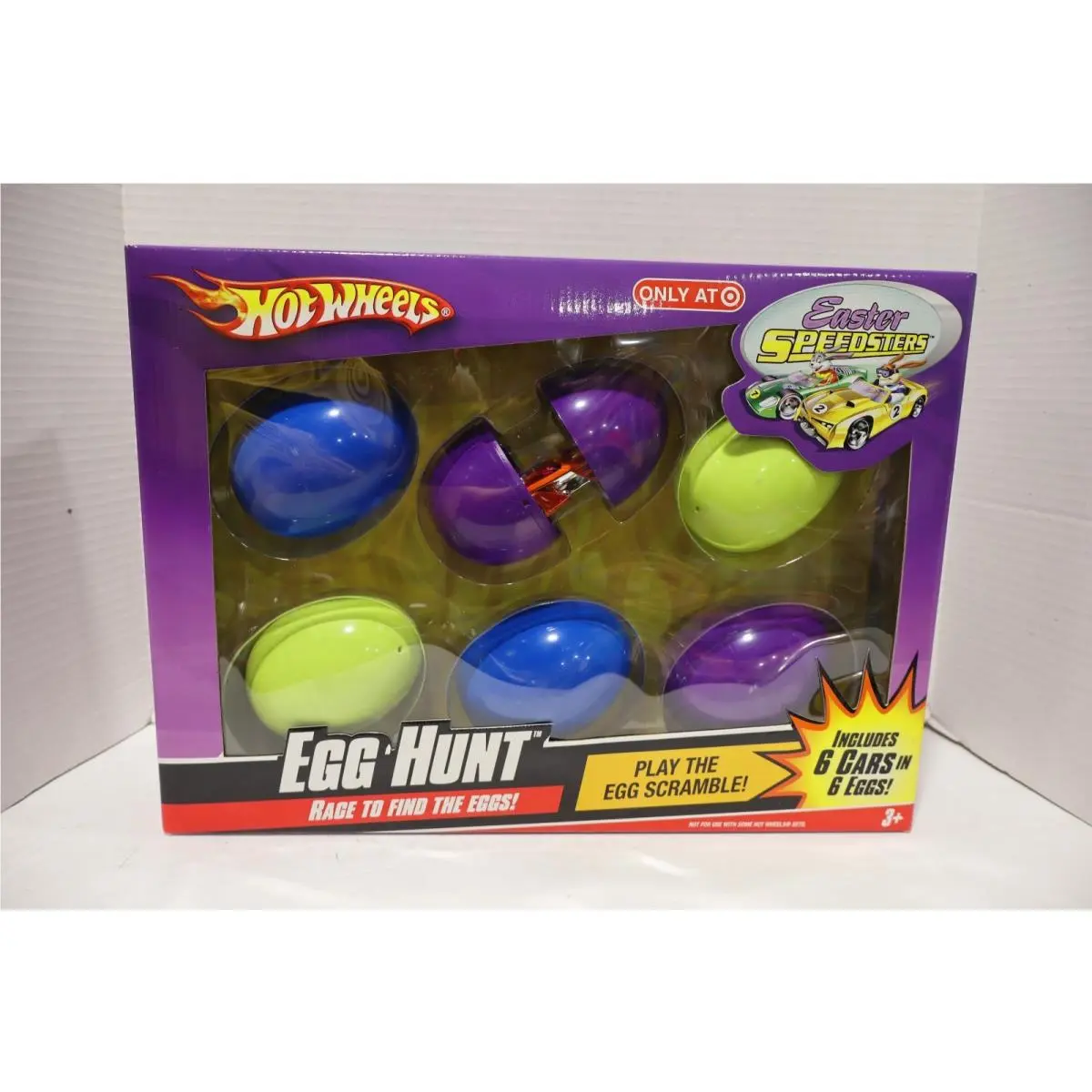 Hot Wheels 08 Easter Speedsters Egg Hunt 6 Pack Target Exclusive