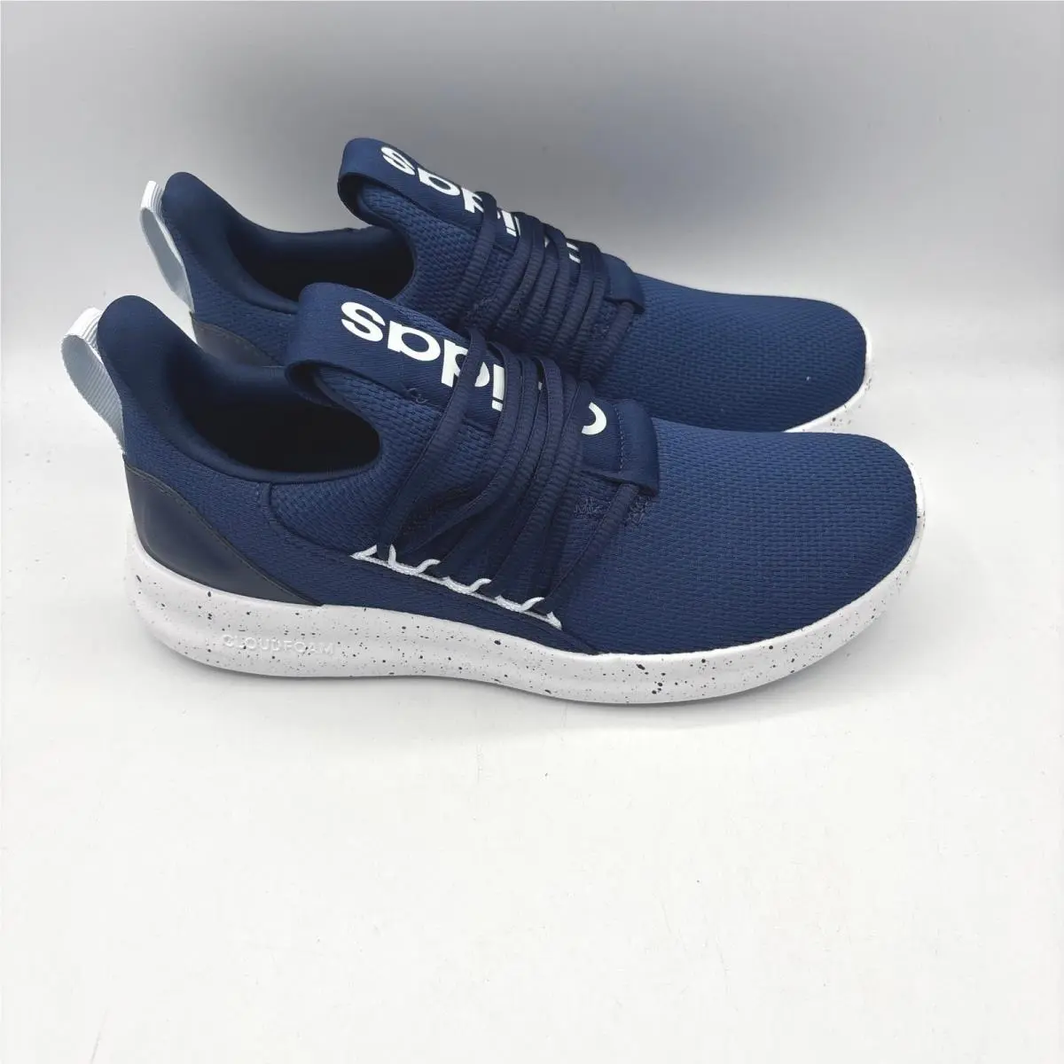 Adidas Lite Racer Adapt 7.0 Mens Navy Blue Slip On Sneakers Size 8 JS0047