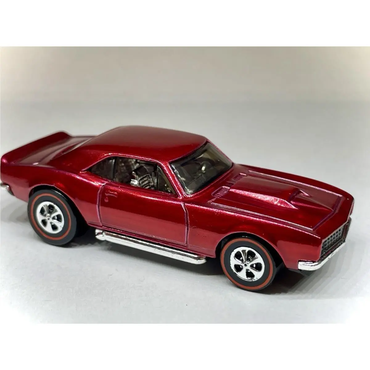 Custom Made Prototype Redline Spectraflame Red Hot Wheels 67 Chevy Camaro