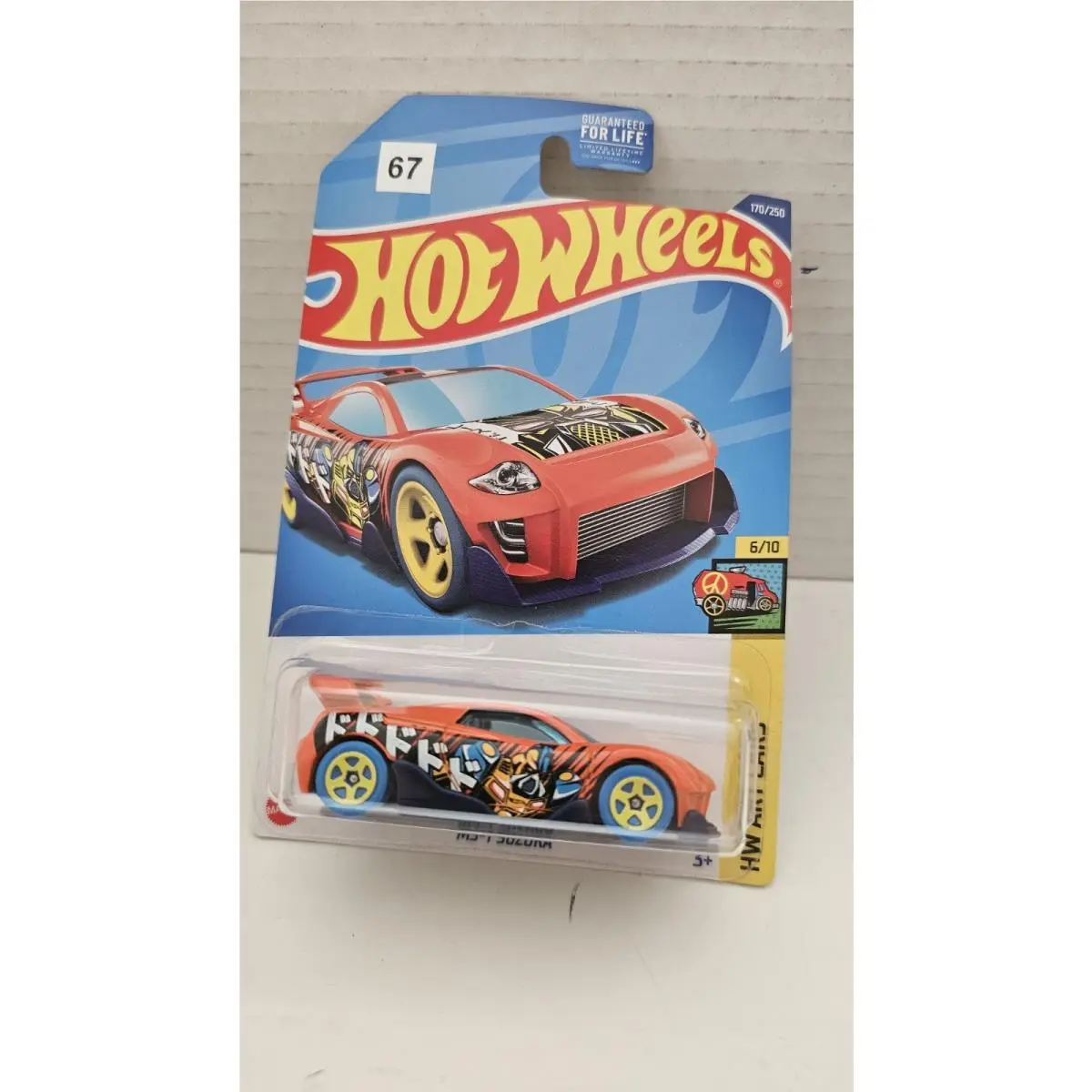 Hot Wheels HW Art Cars Ms-t Suzuka Car Diecast 1:64 Scale Model Kit Plastic