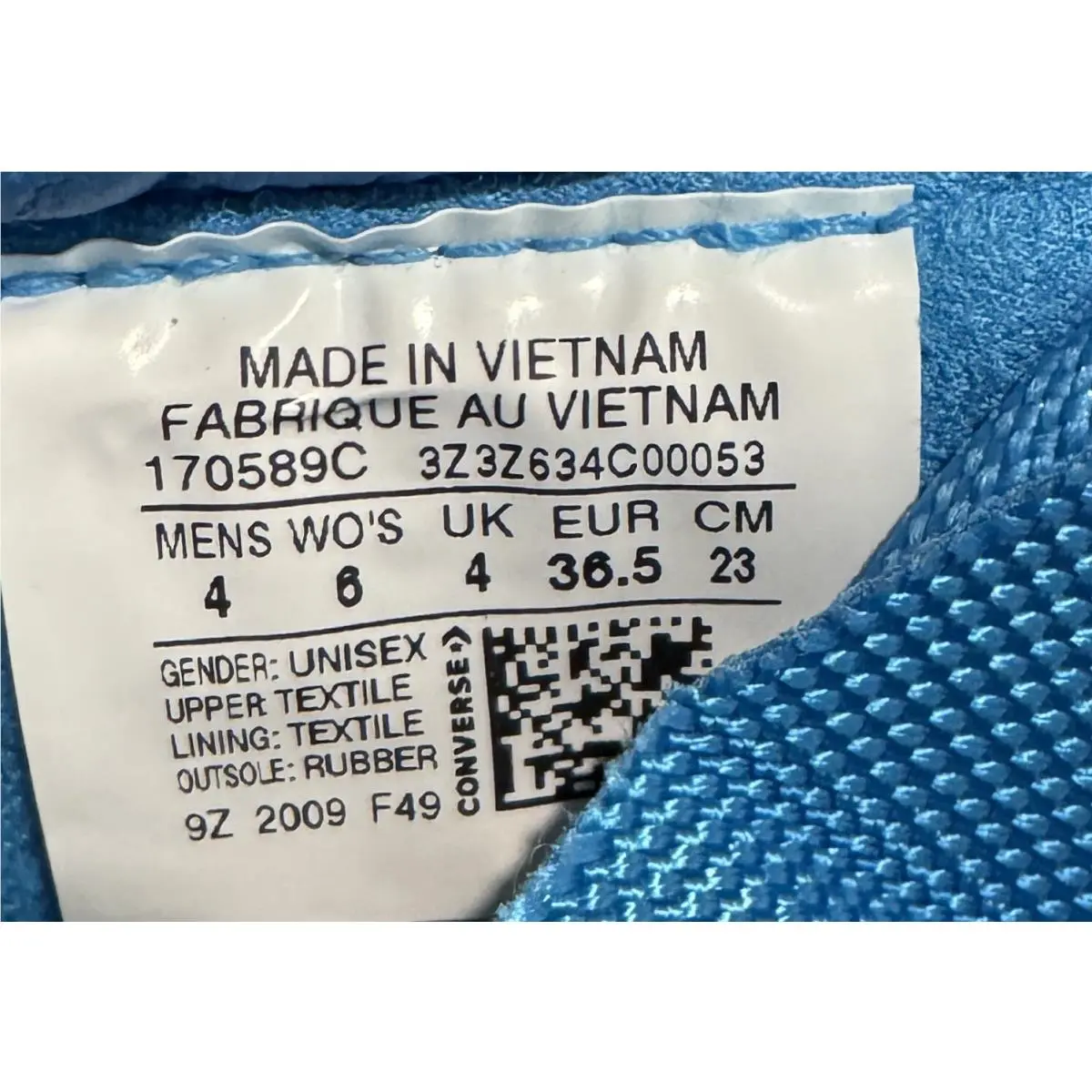 Converse shoes - Converse x Ambush CTAS Duck Boot - Blue (UPC: 0194432690073) 6