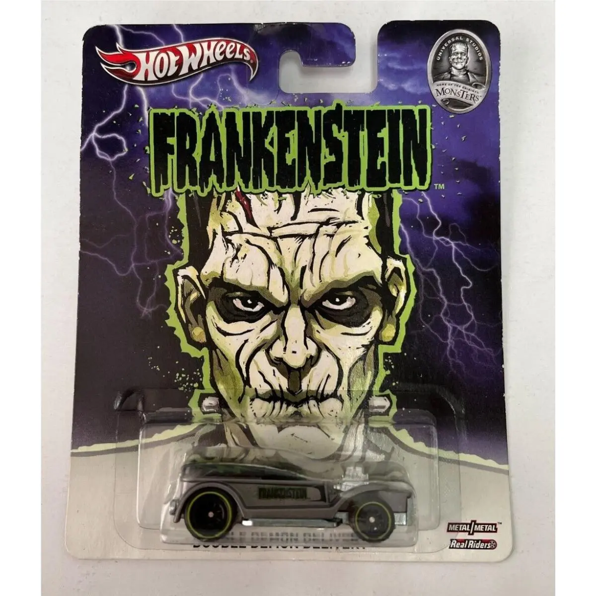 Mattel Hot Wheels 1:64 Universal Studios Monsters Frankenstein Character Car Mip
