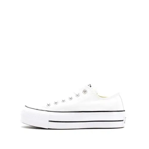 Converse Women`s Chuck Taylor All Star Lift Sneakers White/black/white 10