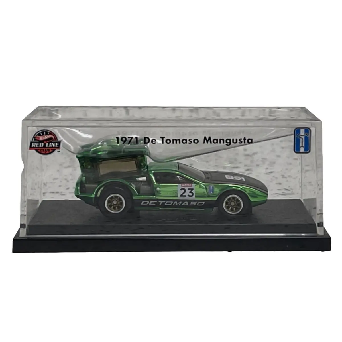 Hot Wheels Rlc 71 De Tomaso Mangusta HNL22 Light Green Real Riders