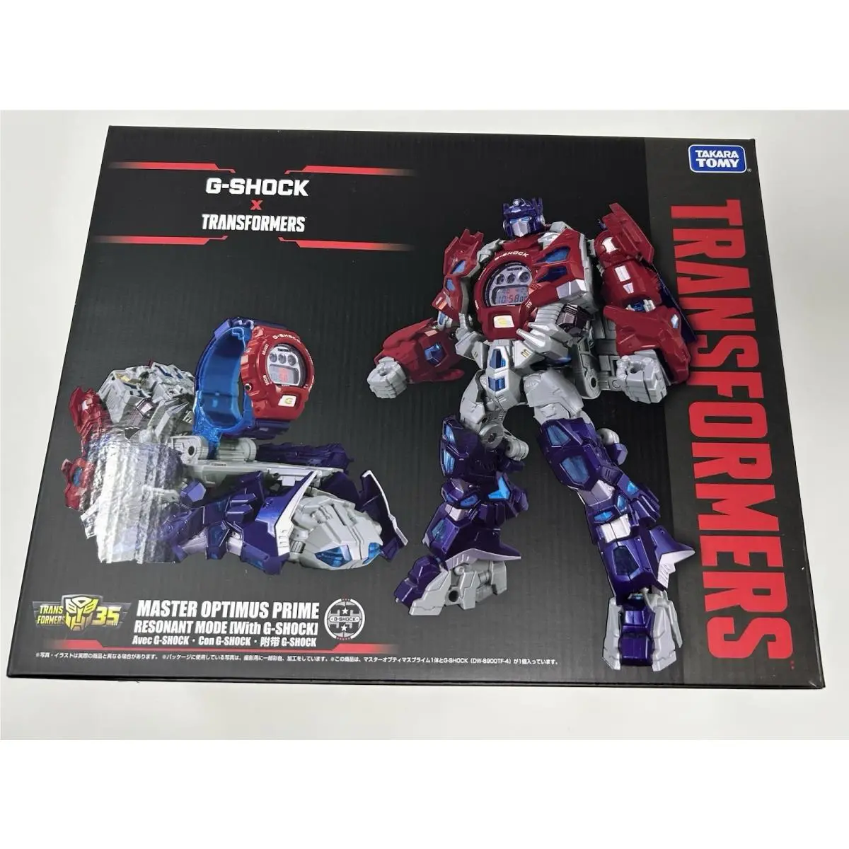 Casio G-shock Takara Tomy Transformers DW-6900TF-SET Watch Optimus Prime