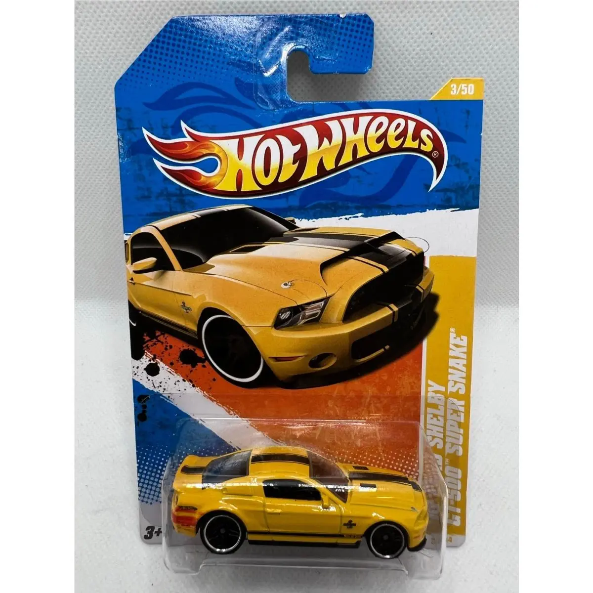 Hot Wheels 2010 Shelby GT500 Super Snake Error Car Drawer X