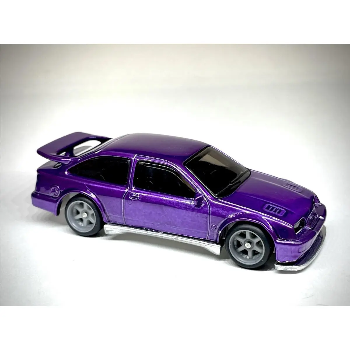 Custom Made Prototype Hot Wheels 87 Ford Sierra Cosworth Spectraflame Purple