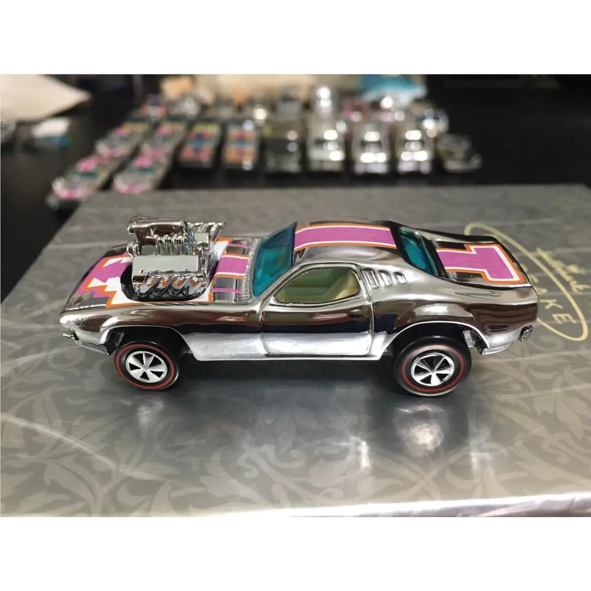 Custom Hot Wheels Rodger Dodger - Polished Chrome Redline - Wow