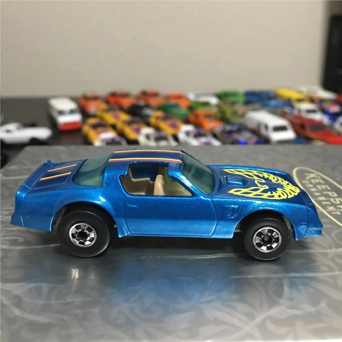 ⬜ ￼ Hot Wheels Hot Bird Ultra Rare Blue Firebird Custom - Hotbird / Trans Am